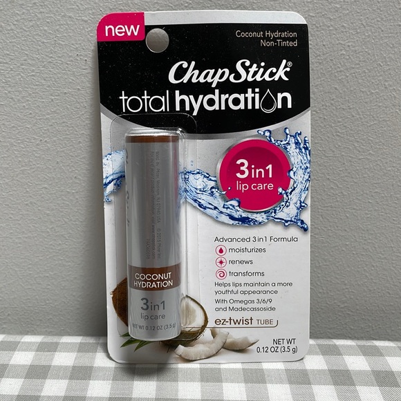 Chap Stick Total Hydration Coconut Hydration Non-Tinted .12 oz - Picture 2 of 7